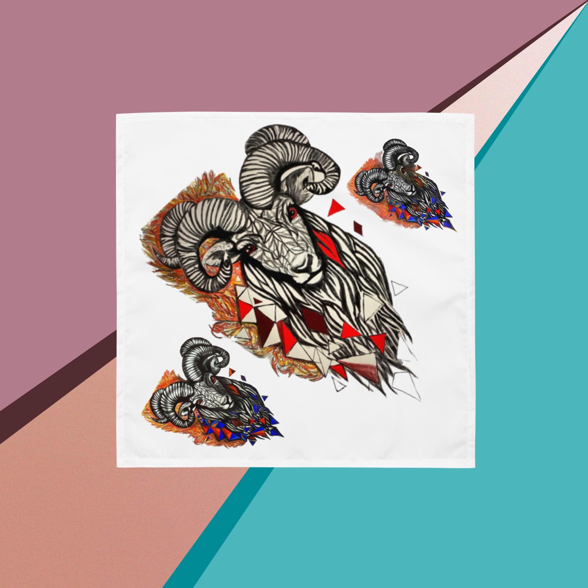 All-over print bandana