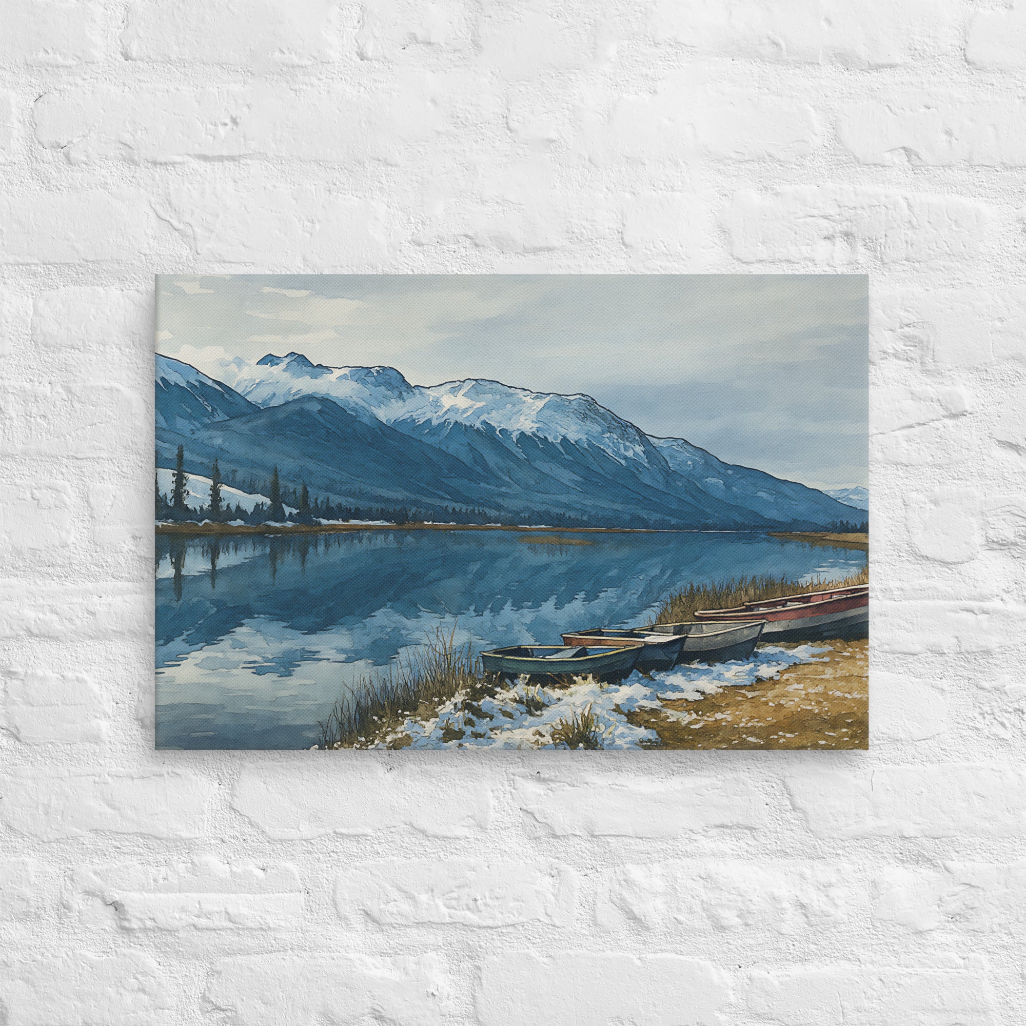 Fade Resistant Canvas Print 1.25 Inch Thick Poly Cotton Blend Wall Art
