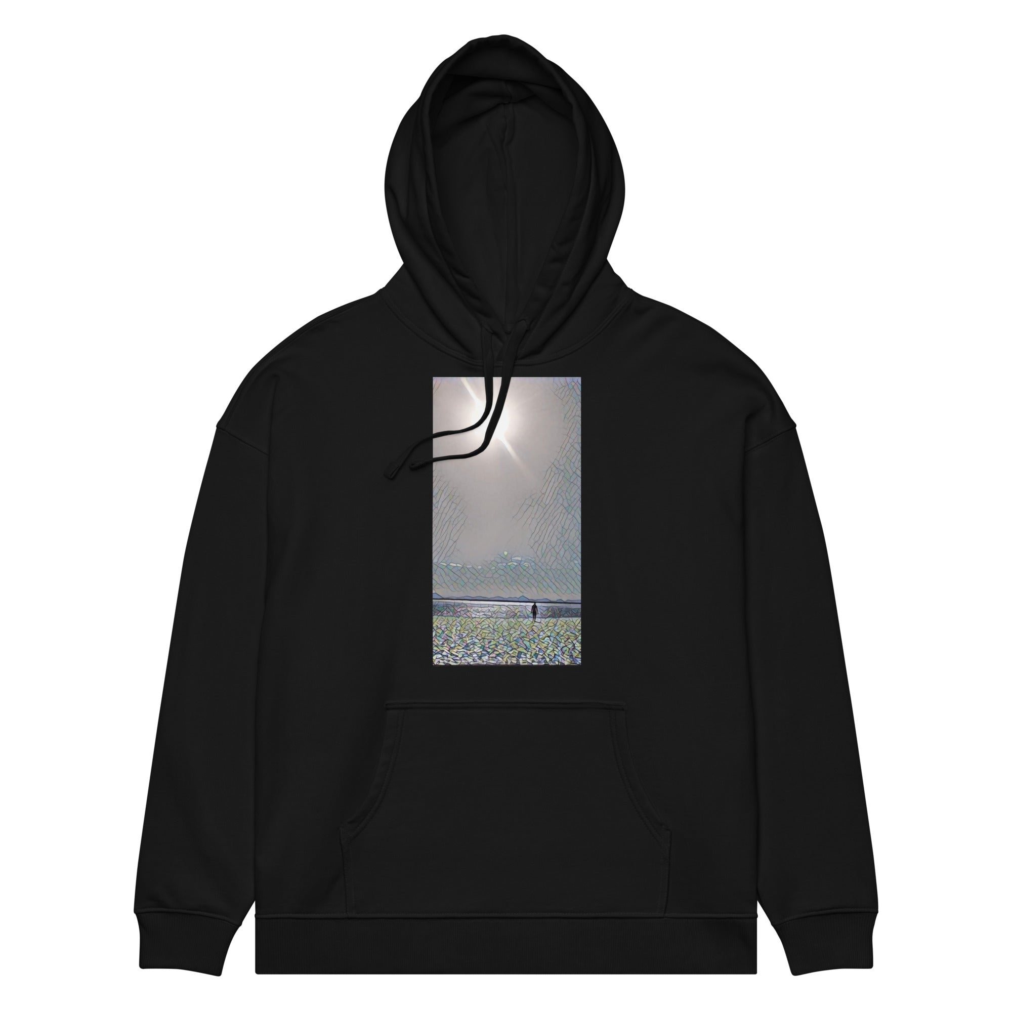 Unisex organic relaxed hoodie