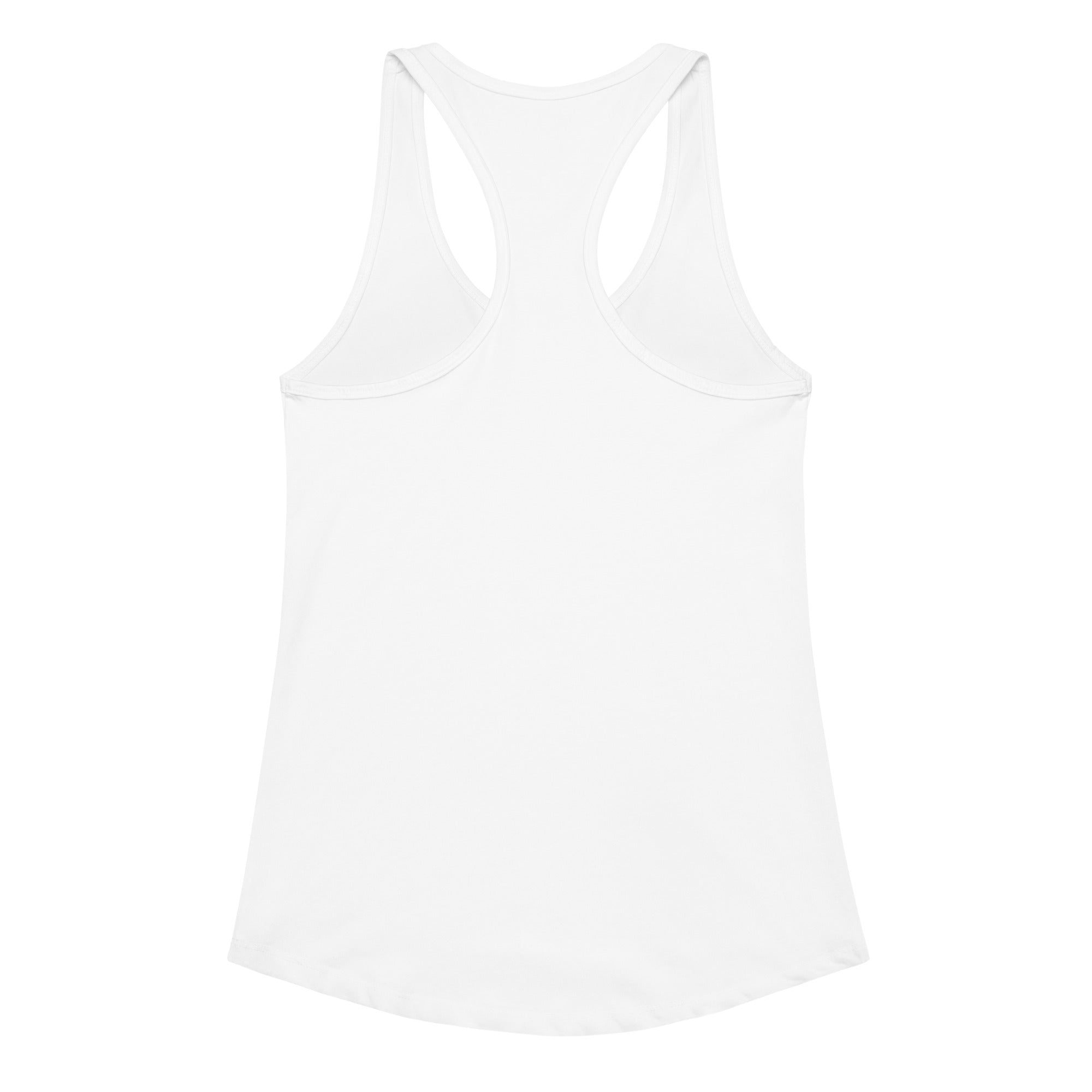 Women’s fitted racerback tank top